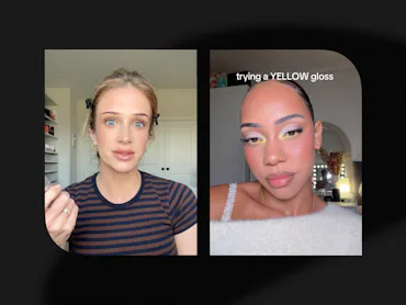 TikTok's yellow lip gloss trend is more wearable than you think.