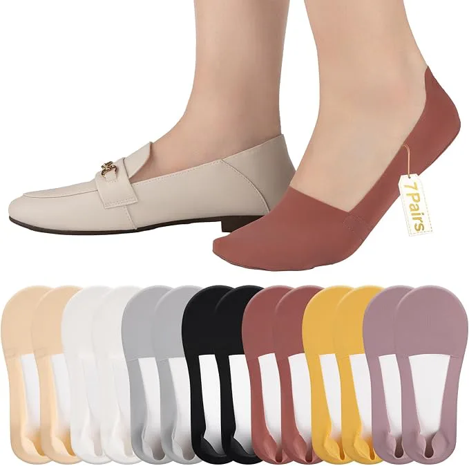 Heatuff No Show Socks (7 Pairs)