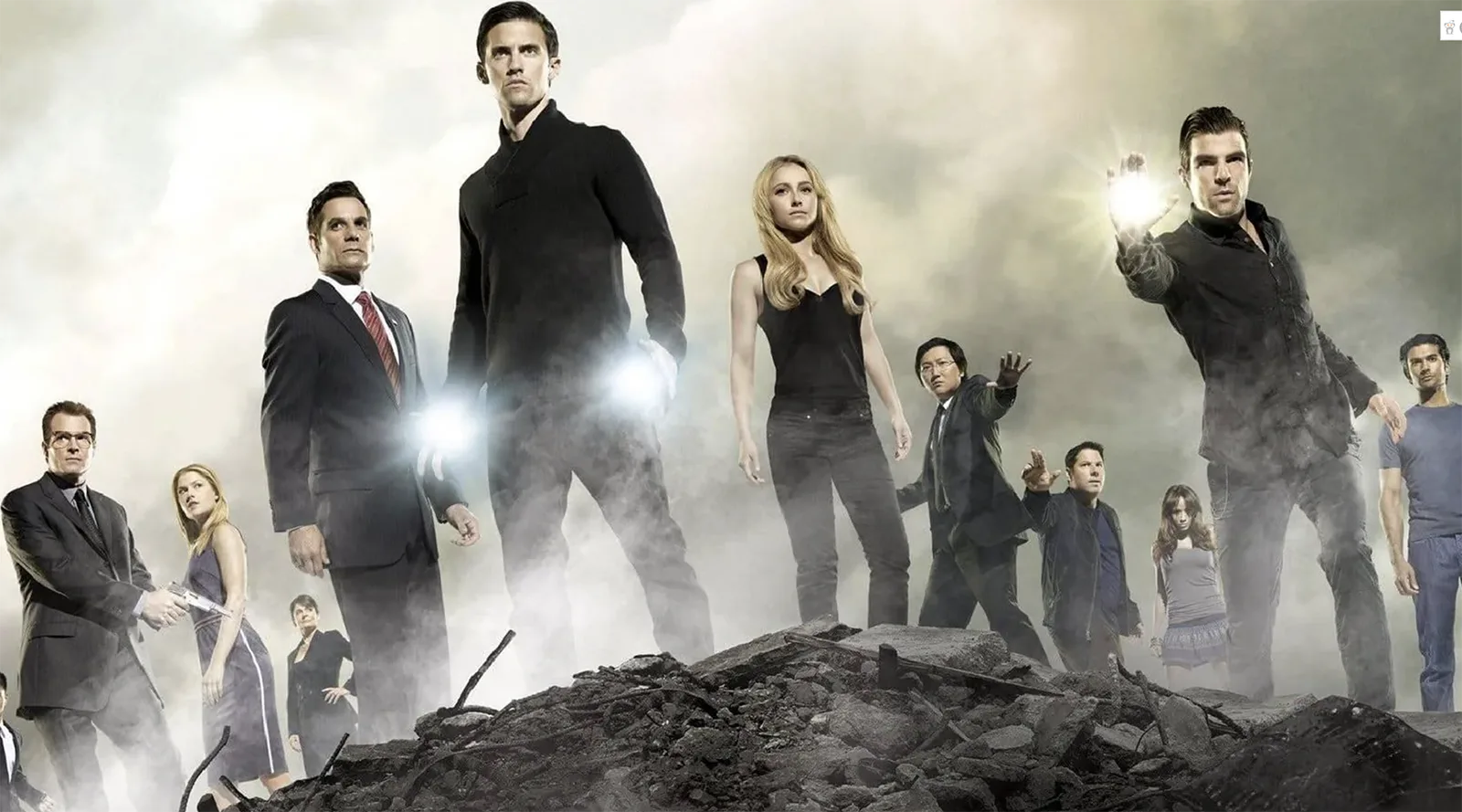 The main characters of NBC's 'Heroes'