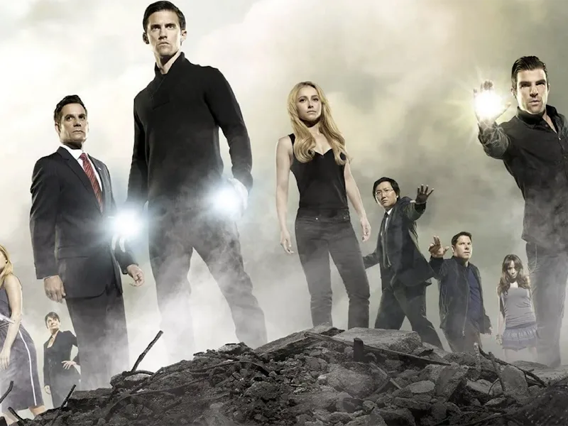 The main characters of NBC's 'Heroes'