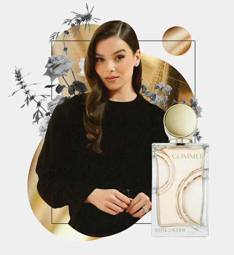 Hailee Steinfeld Estée Lauder Glimmer Fragrance