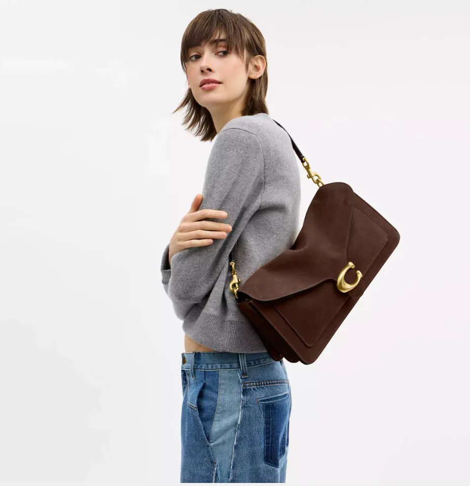 Coach's Suede Tabby Finds Quiet Luxury in a Spacious New Silhouette