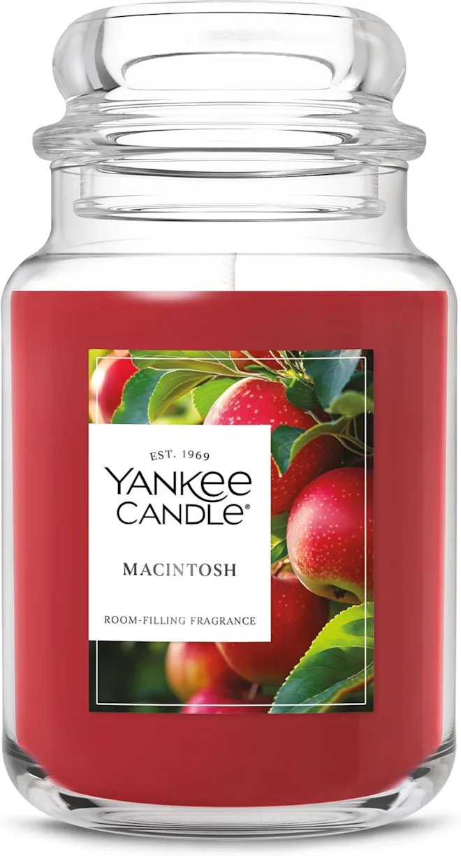 Yankee Candle Macintosh Scented Candle, 22 ounce