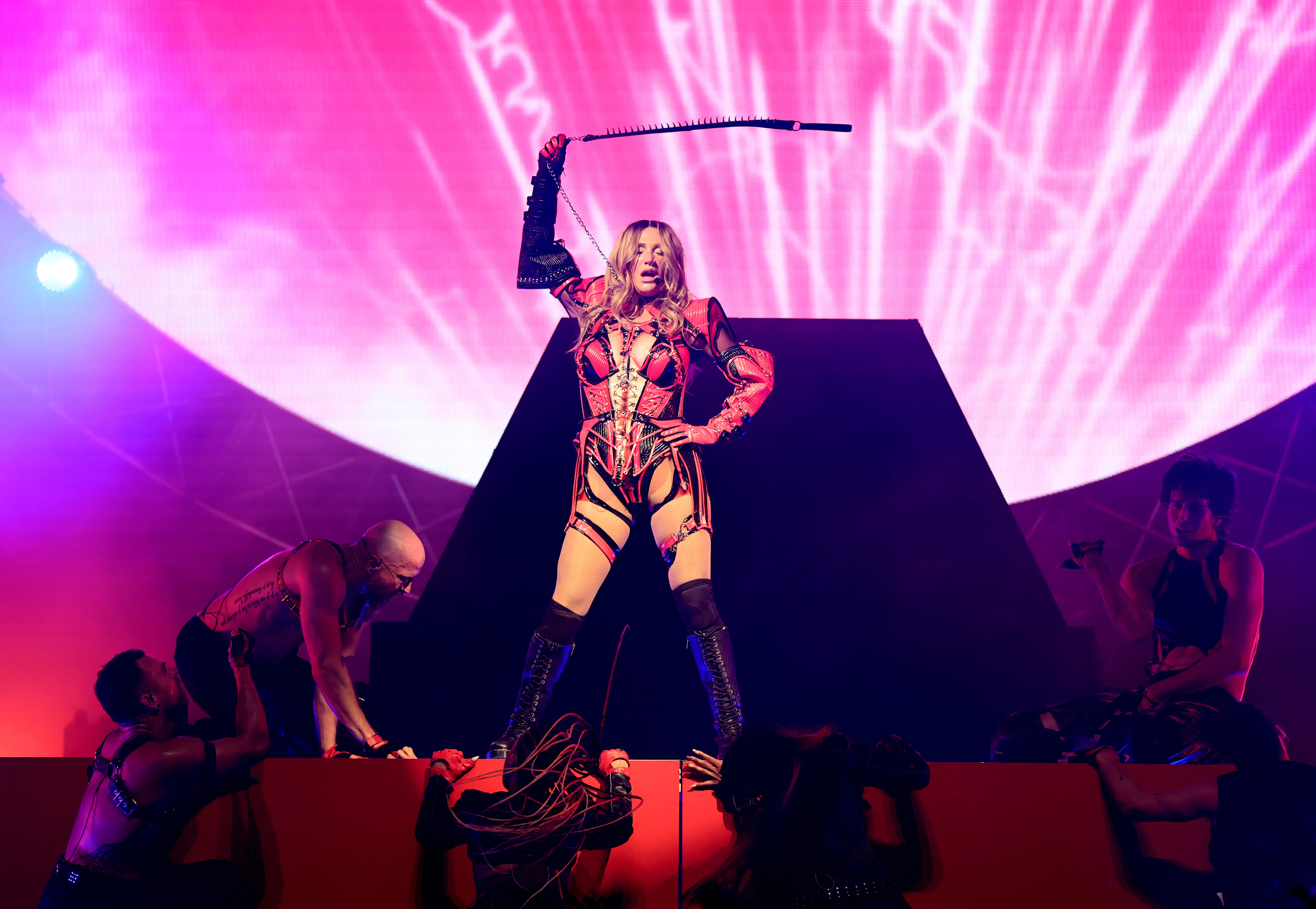 Kesha on her Freedom Tour.