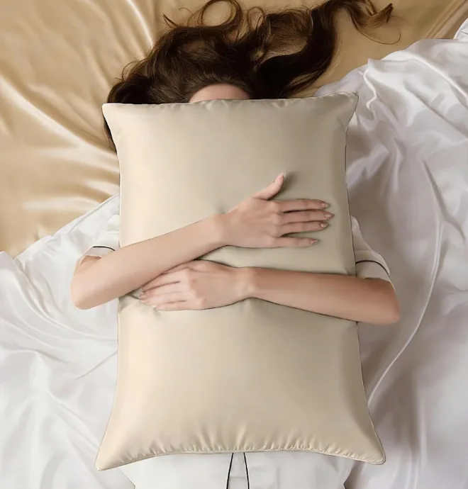 ZIMASILK 100% Pure Mulberry Silk Pillowcases (Set of 2)