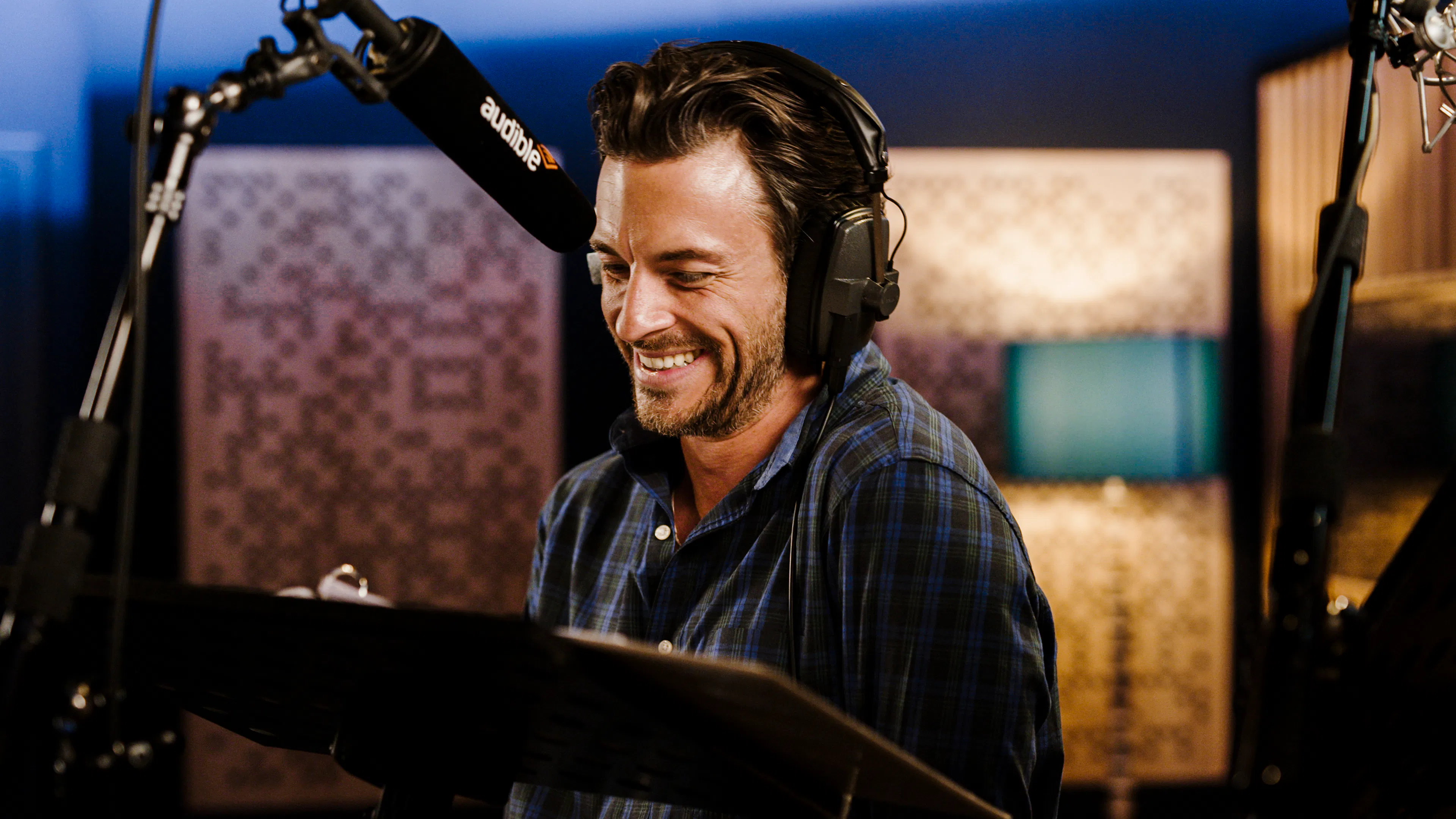 Jonathan Bailey as Dracula. Photo via Audible