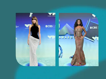 Taylor Swift and Olandria Carthen wearing "undone" fashion at the 2026 MTV VMAs.