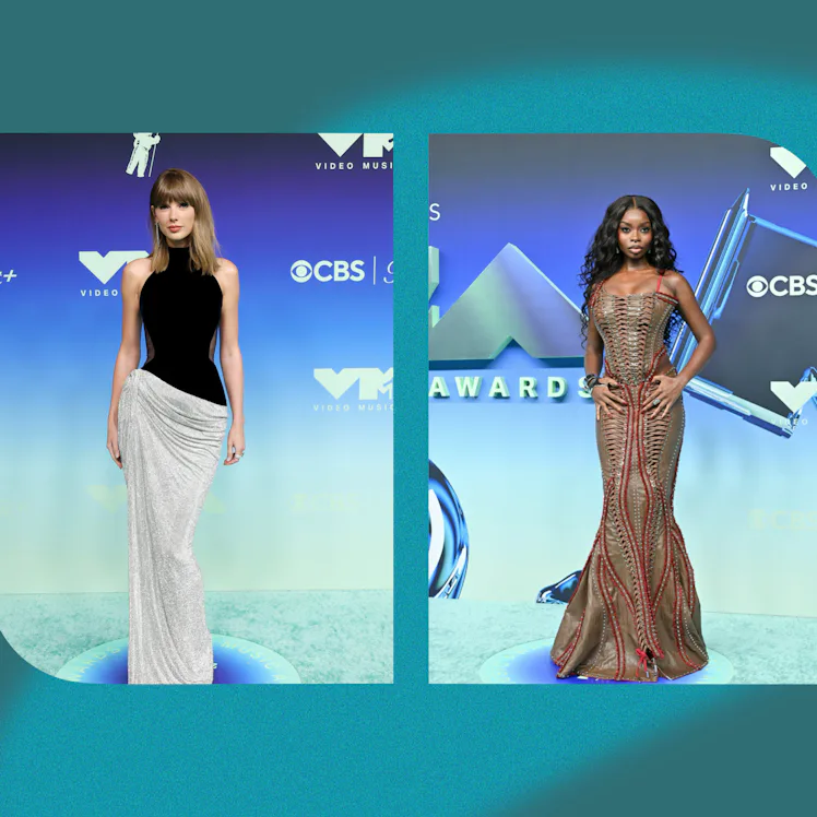 Taylor Swift and Olandria Carthen wearing "undone" fashion at the 2026 MTV VMAs.