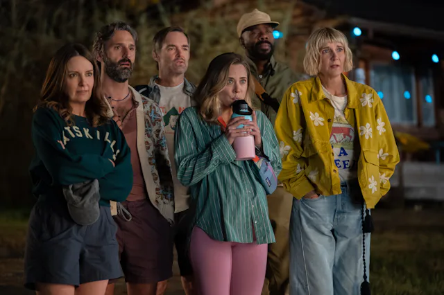 THE FOUR SEASONS, SEASON 2. (L to R) Tina Fey as Kate, Marco Calvani as Claude, Will Forte as Jack, ...