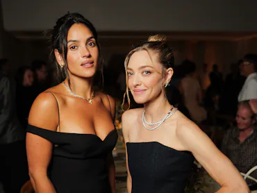 Adria Arjona and Amanda Seyfried and Tiffany & Co.'s a Special Jean Schlumberger Presentation at Mus...