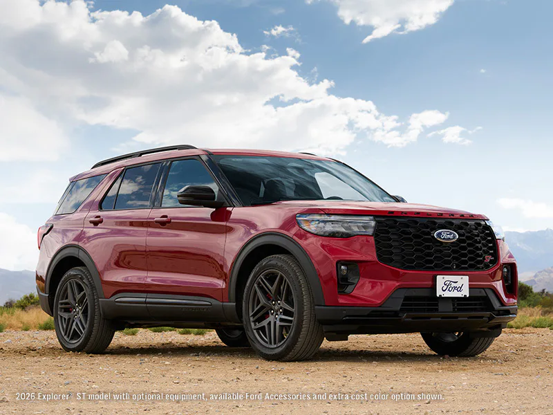 The Ford Explorer® SUV Makes The Scenic Route Worth Taking