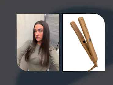 Pattern's Vibrating Flat Iron gave me the silkiest at-home blowout of my life.