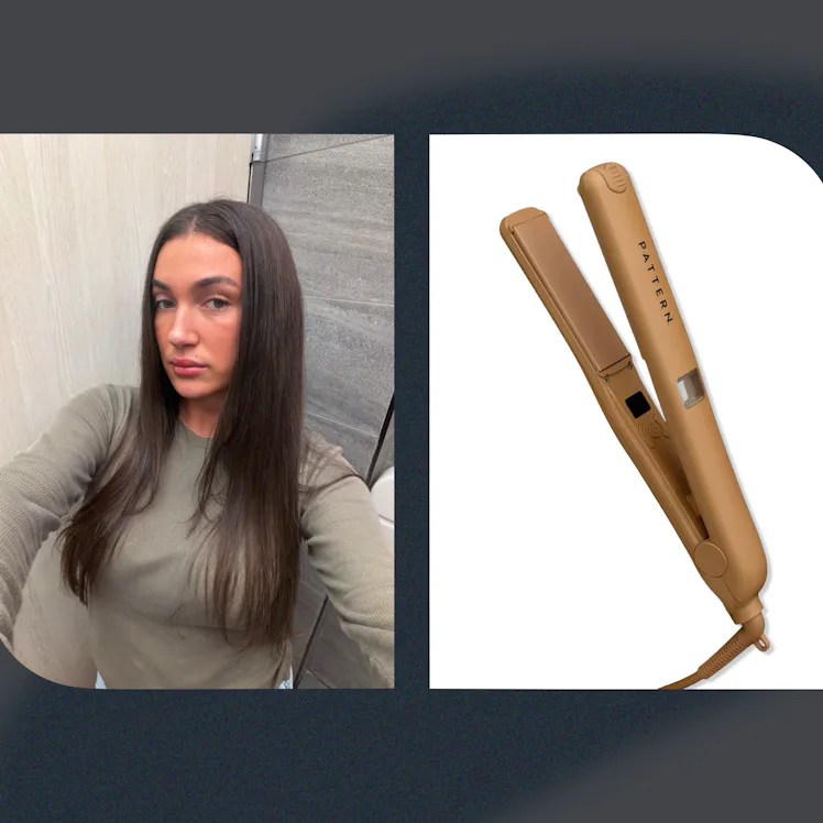 Pattern's Vibrating Flat Iron gave me the silkiest at-home blowout of my life.