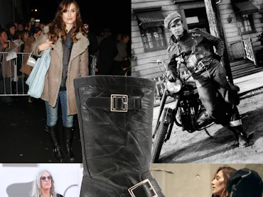 From top: Keira Knightley, Marlon Brando in 'The Wild One', Devon Lee Carlson for Jimmy Choo, Patti ...
