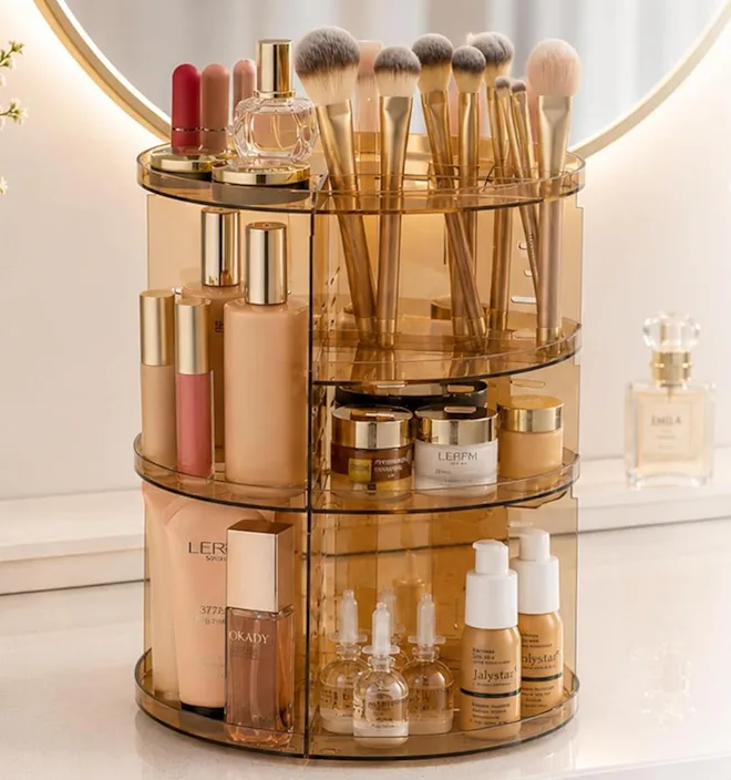 Masirs Rotating Makeup Organizer