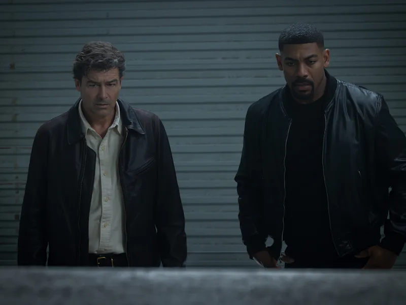 Kyle Chandler and Aaron Pierre in Lanterns