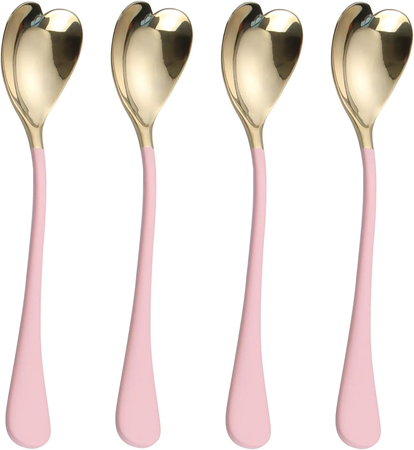 HISSF Heart Shaped Spoons (4-Pack)