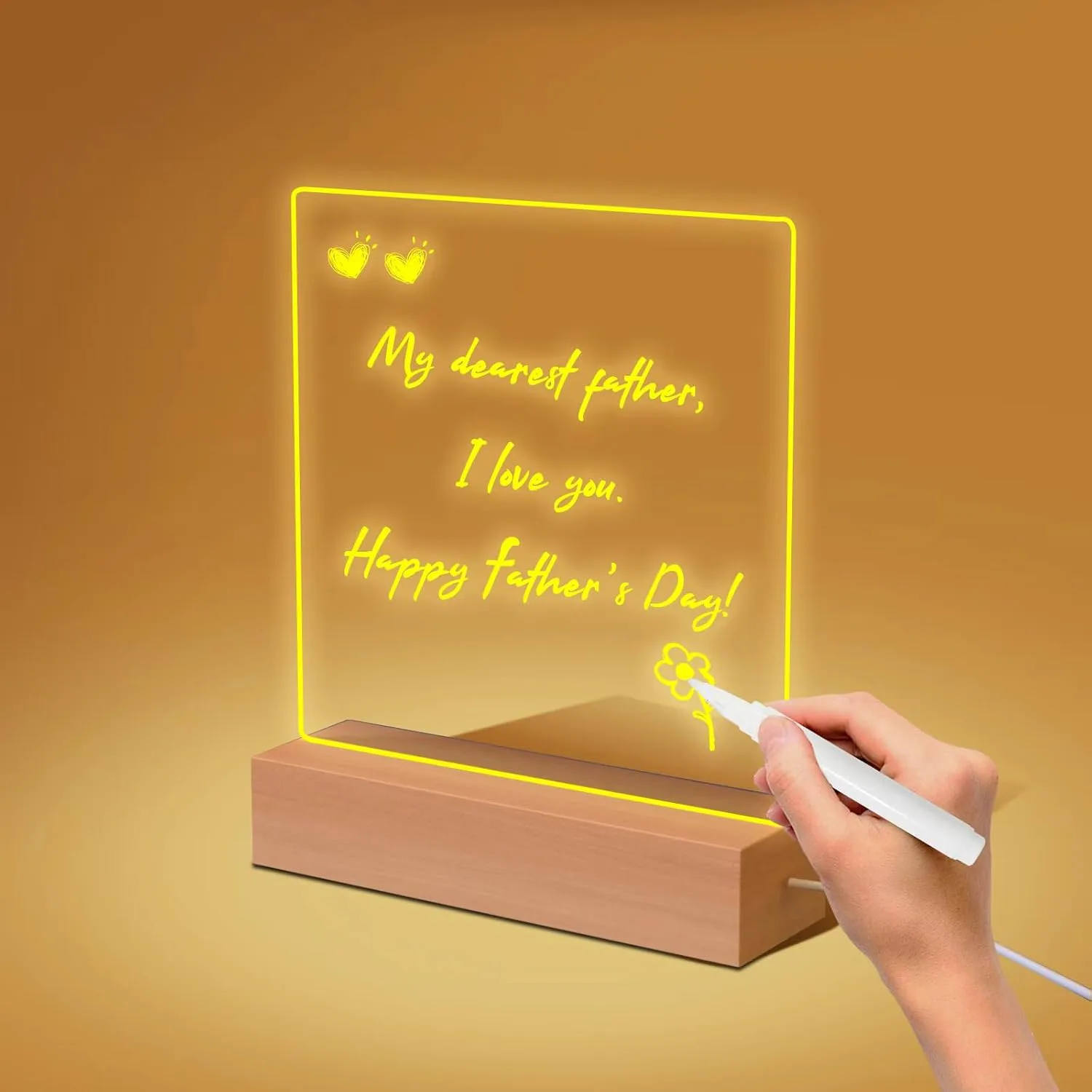 MEGUO LED Dry-Erase Board