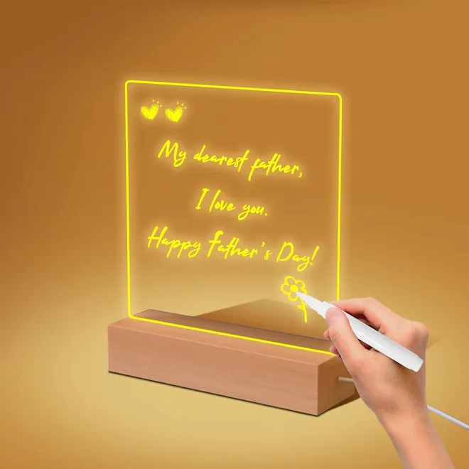 MEGUO LED Dry-Erase Board
