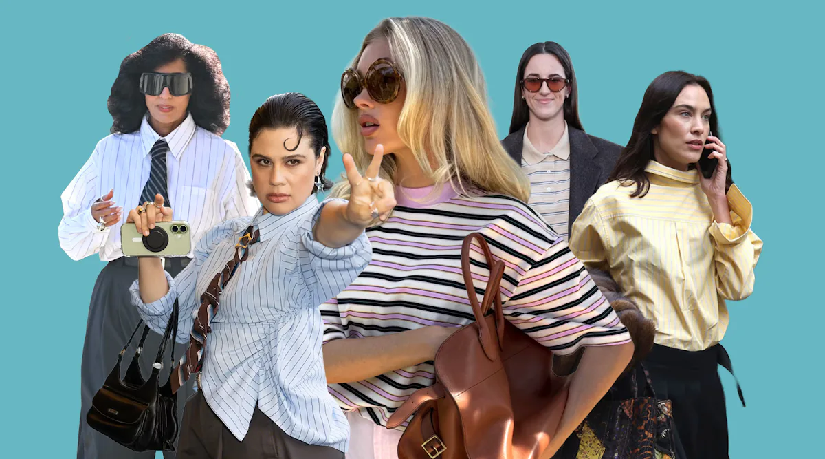 bustle.com - Alyssa Lapid - Caitlin Clark, Elsa Hosk, & More It Girls Are Cosigning The Same Lazy Print