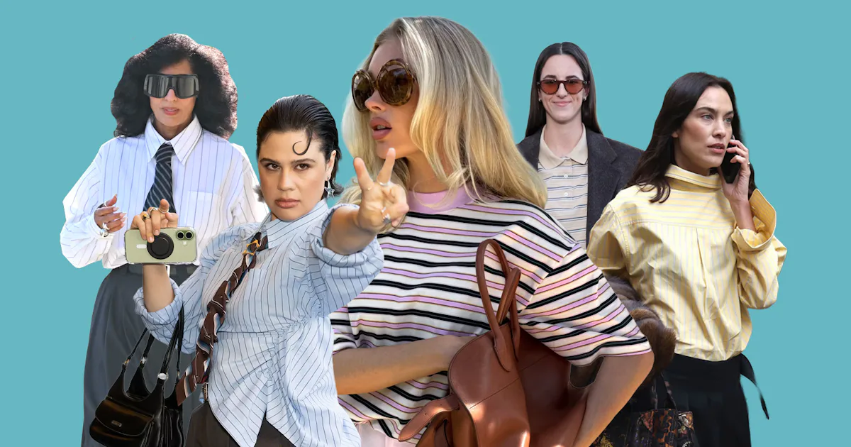 5 Unboring Ways To Style Striped Shirts For Fall 2026