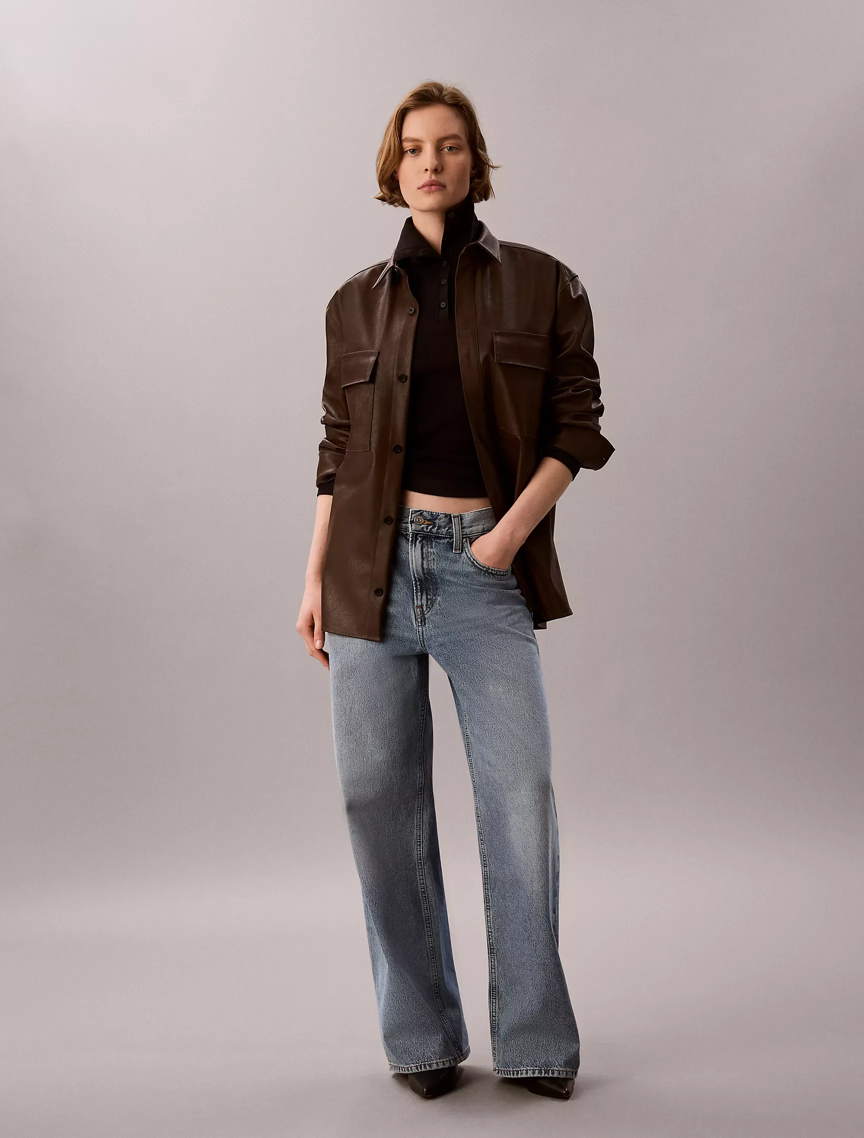 Low Rise Baggy Jeans