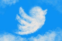 Twitter bird , twitter, twitter icon, flying in the sky, bird cloud , sky