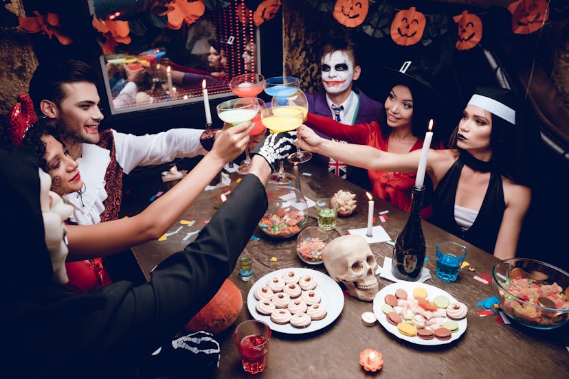 Throwing a Halloween party together will test your teamwork skills, and can make for a fun night wit...