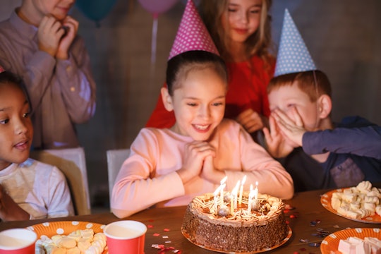 Kids can't make wishes until a certain age, but when they blow out their birthday candles by age 4, ...