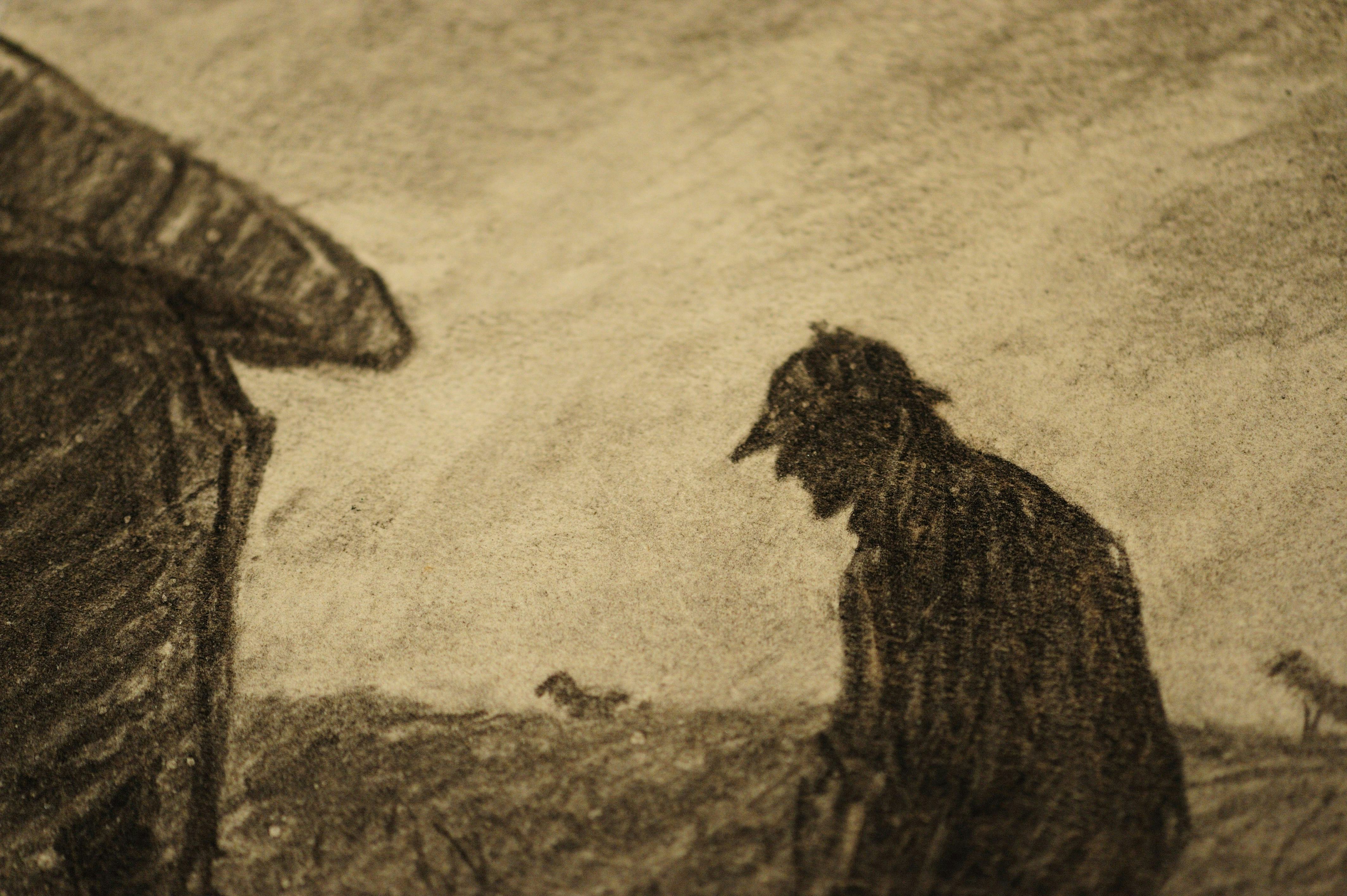 A Hound of the Baskervilles illustration by Frederic Dorr Steele from 1939