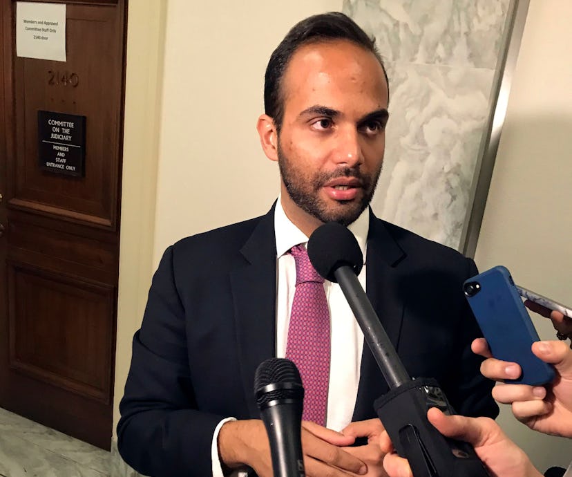 George Papadopoulos, the former Trump campaign adviser who triggered the Russia investigation, talks...
