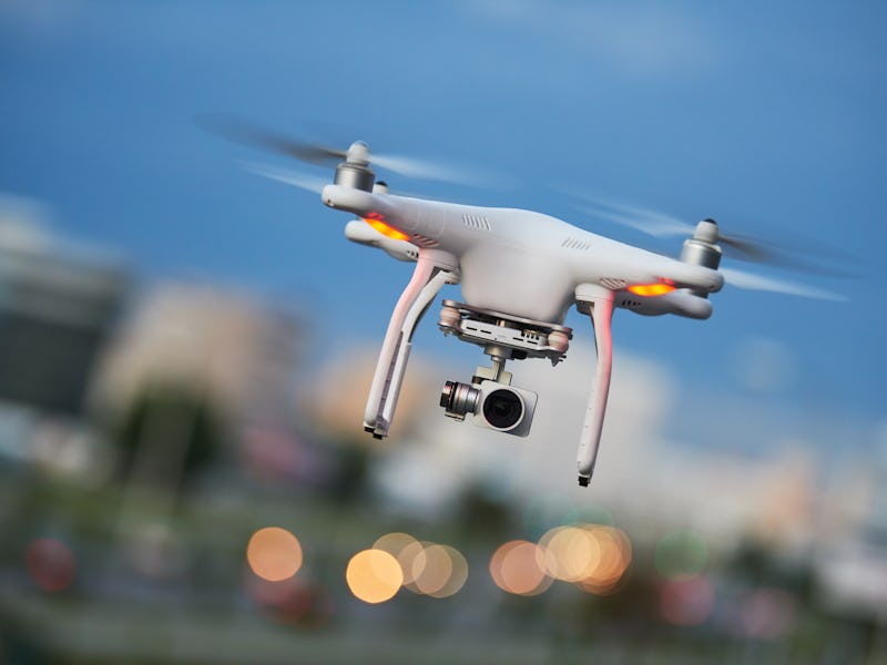 drone quadcopter with digital camera
