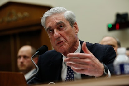 Former Trump-Russia special counsel Robert Mueller gives testimony before the United States House Pe...