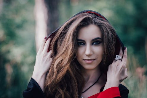 fairy tale witch in the forest