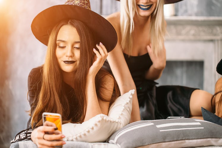 Creepy Halloween Instagram caption ideas.
