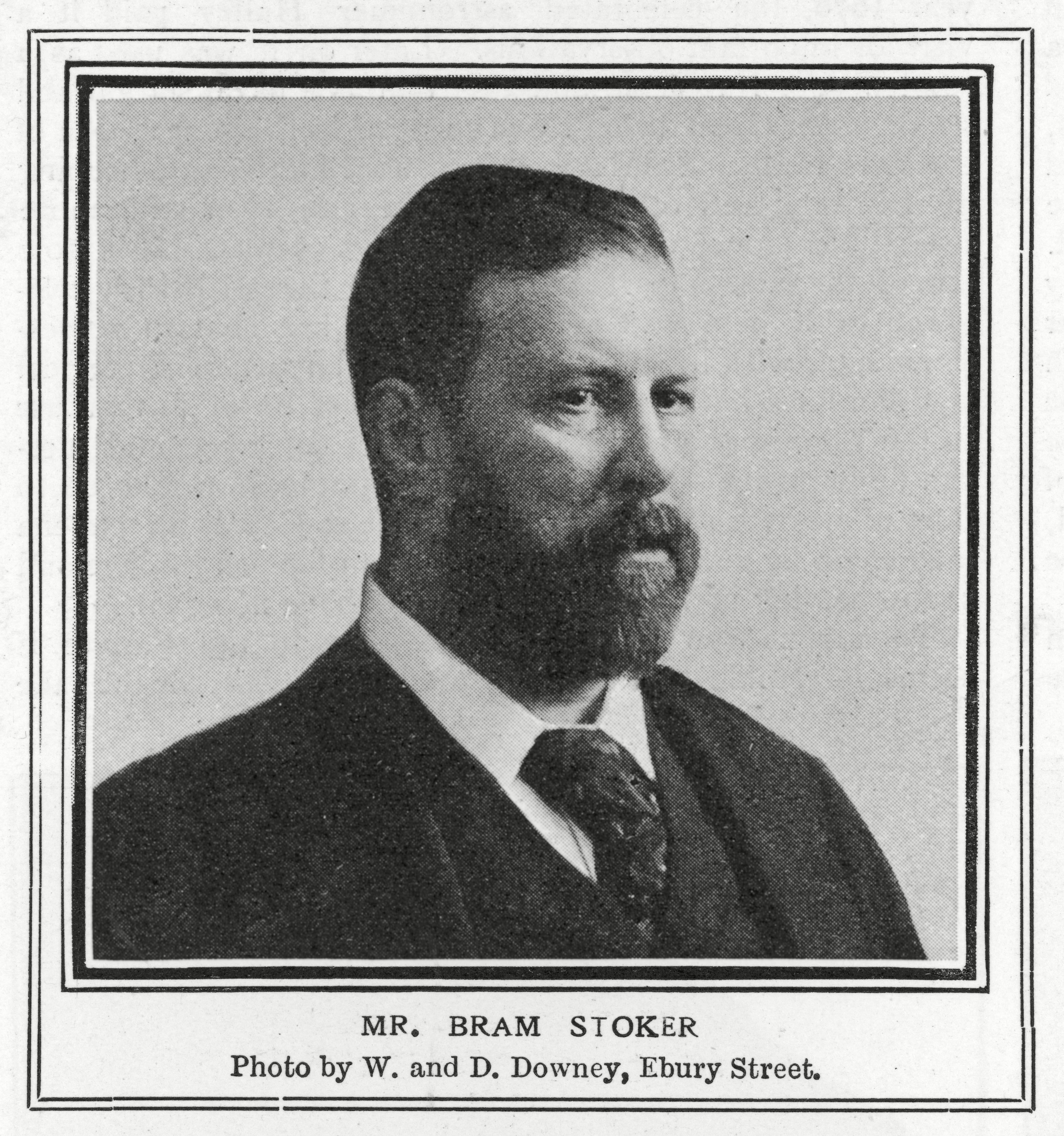 Bram Stoker Writer of 'Dracula' Etc 1847 - 1912
