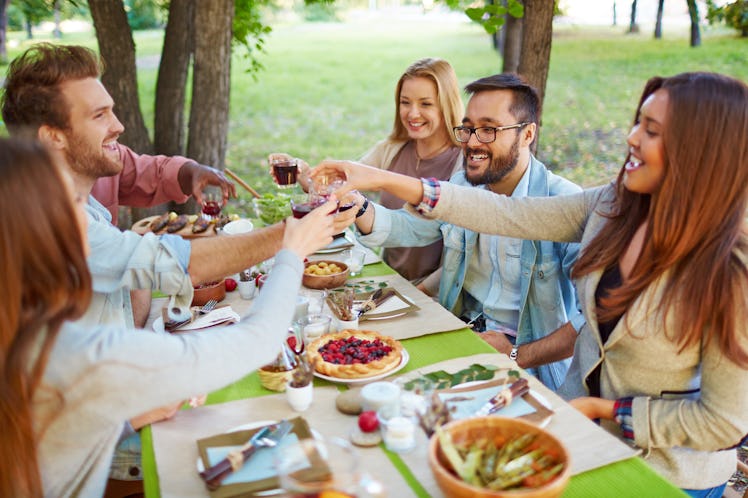 If you're seeing an ex at Friendsgiving, experts say to consider bringing a date — even if it's just...