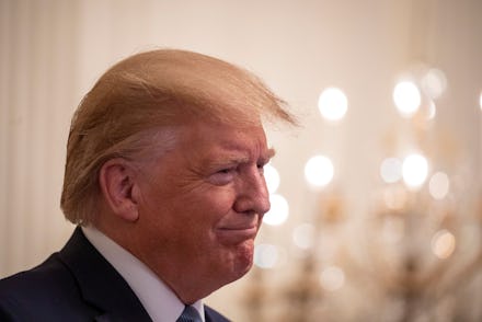US President Donald Trump at the Young Black Leadership Summit