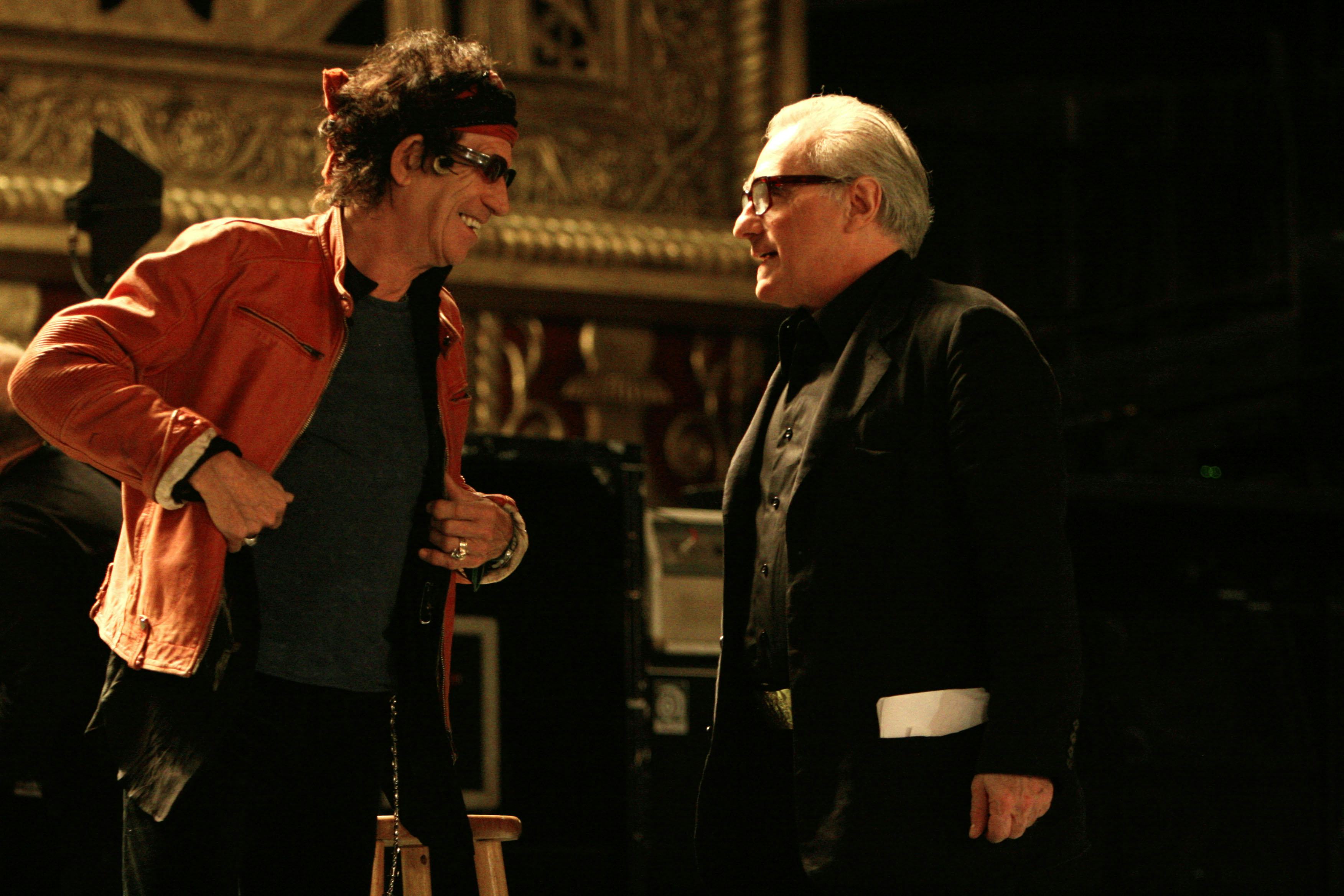 Keith Richards, Martin Scorsese, The Rolling Stones