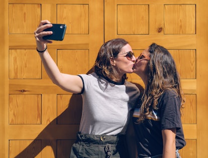 Try these Instagram caption ideas for your first picture as a couple.