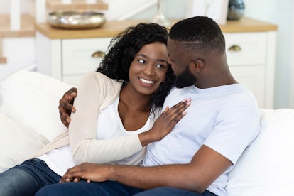 Small rituals of connection like kissing before going to bed can keep your connection strong during ...