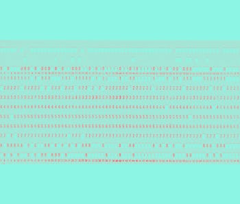 Vintage punched card for computer data storage vintage