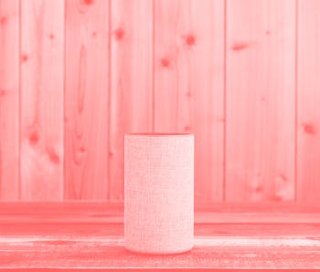 Wooden board and smart speaker