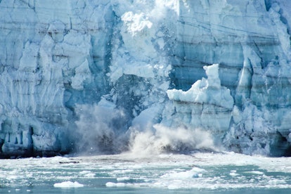 Alaskan Glacier melting