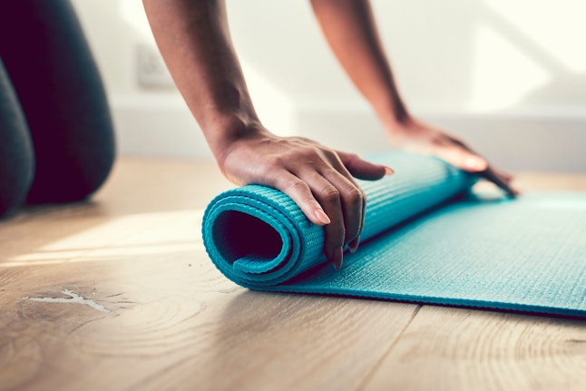 The stretches and breathing in yoga can tap into buried emotions, w   hich can lead to a release during your practice.