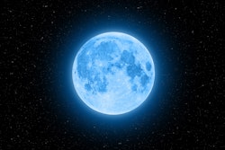 The August 2021 full moon is an astrological blue moon.