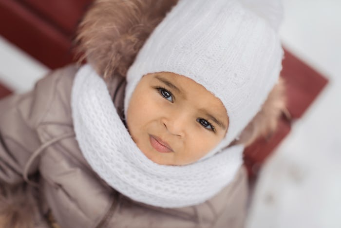 Toddlers can play in the cold weather as long as they're bundled, experts say.