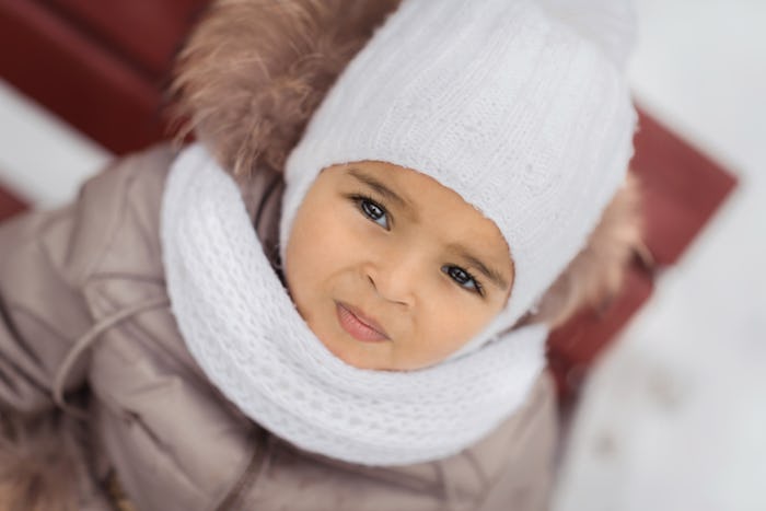 Toddlers can play in the cold weather as long as they're bundled, experts say.