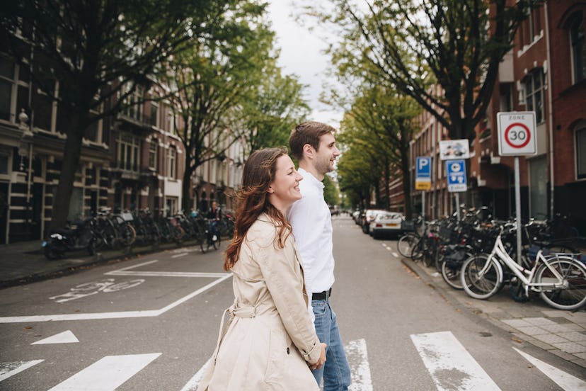 Taking a walk with your partner can help you feel more connected during the week.
