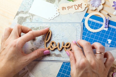  Looking for gifts to give your partner on your wedding day? A sentimental scrapbook is a no-brainer...